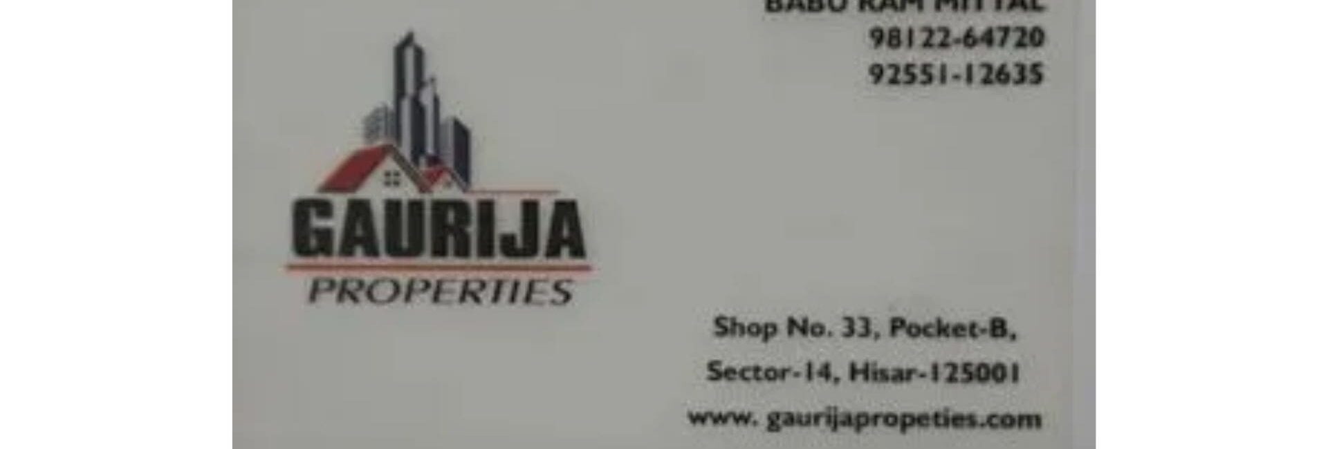 Gaurija Properties - Real estate agent in Hisar