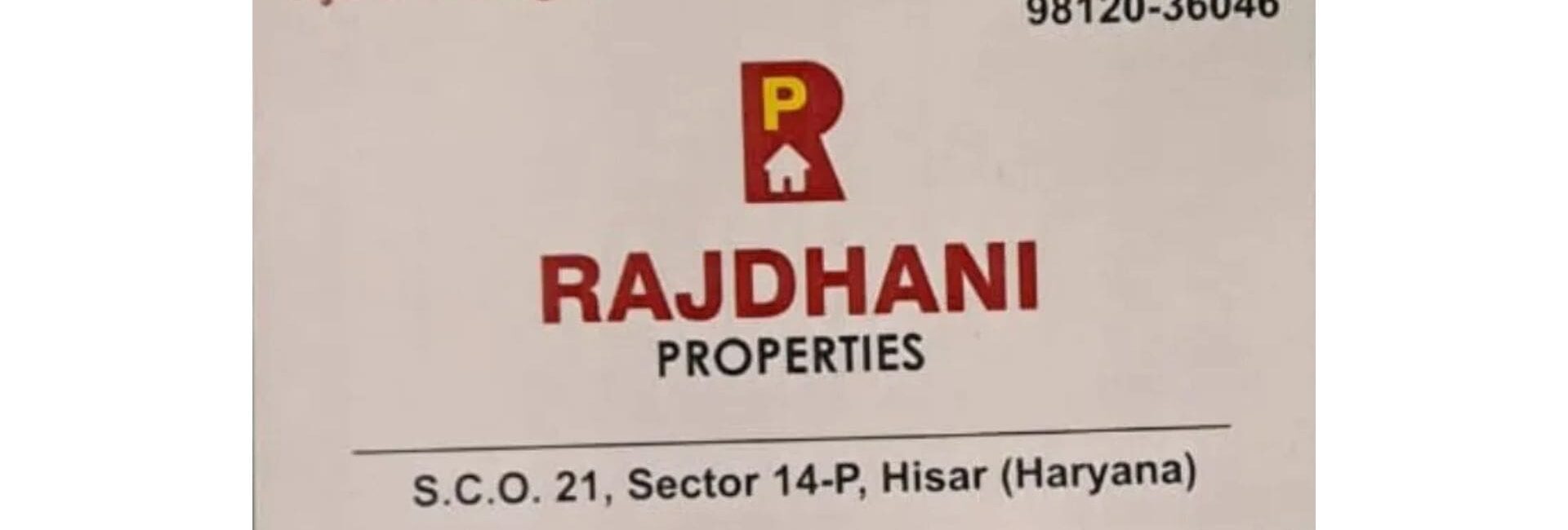 Rajdhani Properties - Property Dealer in Hisar sector 14