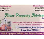 Hisar Property Advisor - Property Dealer in Hisar